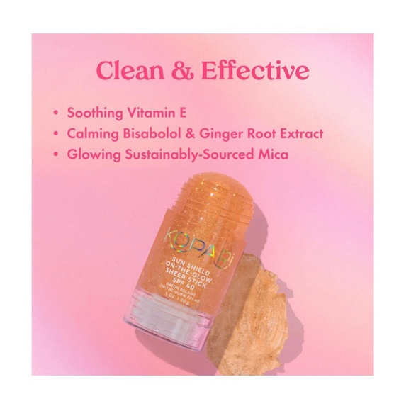 Kopari Beauty Sun Shield On-The-Glow
Sheer Stick Sunscreen SPE 40 - Picture 6 of 11